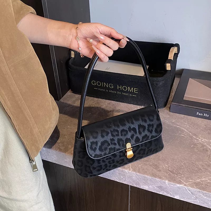 Leopard Print Shoulder Bag - Flip Flop Dynasty