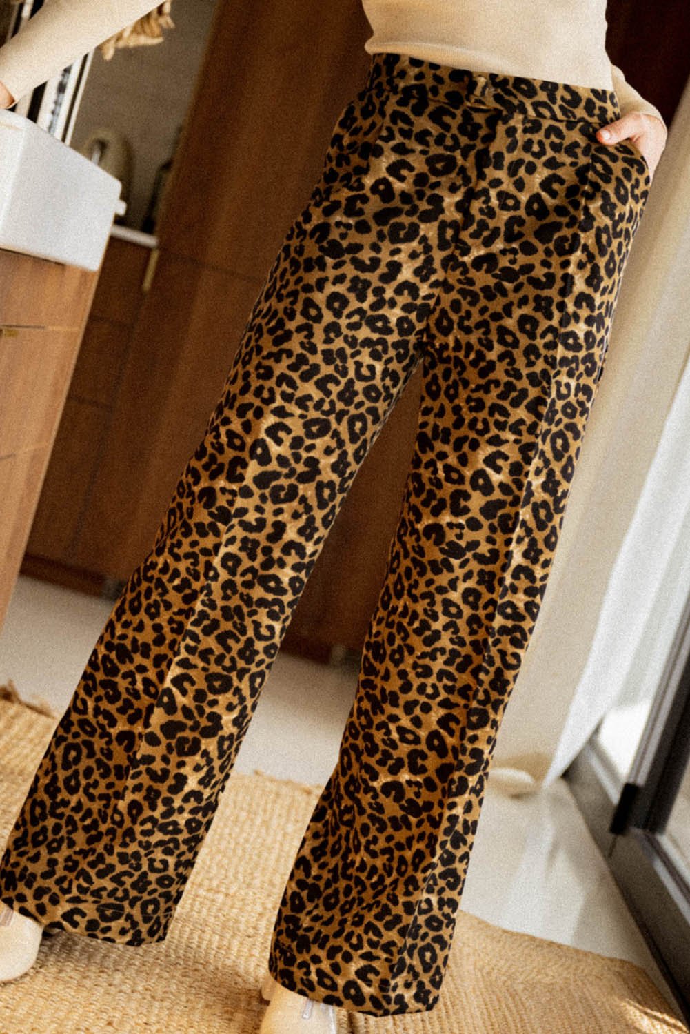 Leopard Wide Leg Pants - Flip Flop Dynasty