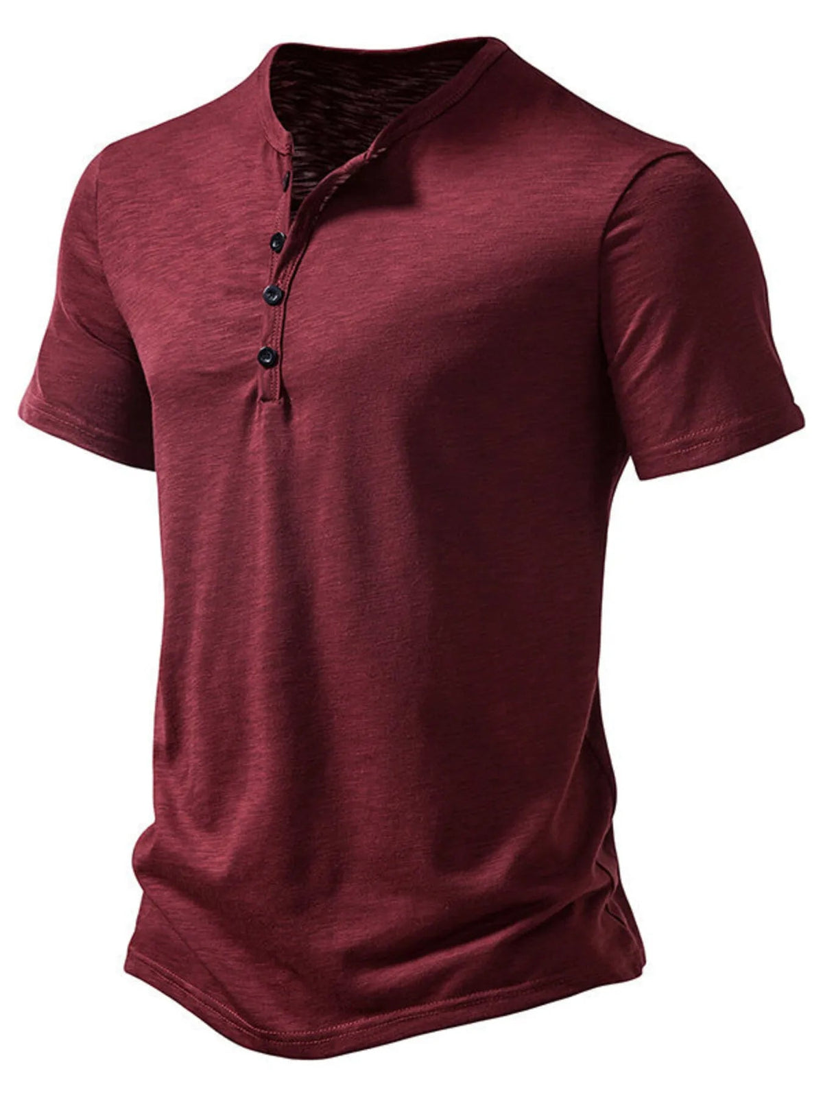 Men's Button Detail Short Sleeve Top - Flip Flop Dynasty