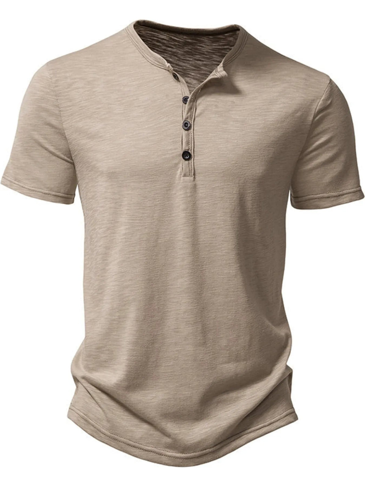 Men's Button Detail Short Sleeve Top - Flip Flop Dynasty