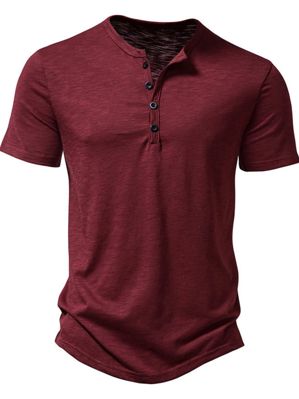 Men's Button Detail Short Sleeve Top - Flip Flop Dynasty
