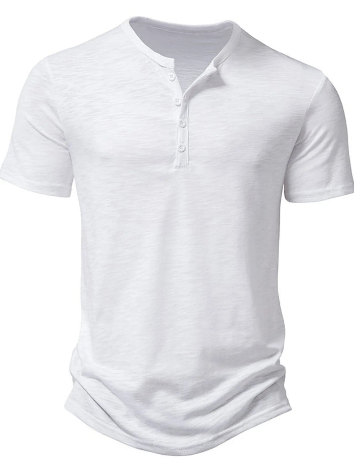 Men's Button Detail Short Sleeve Top - Flip Flop Dynasty