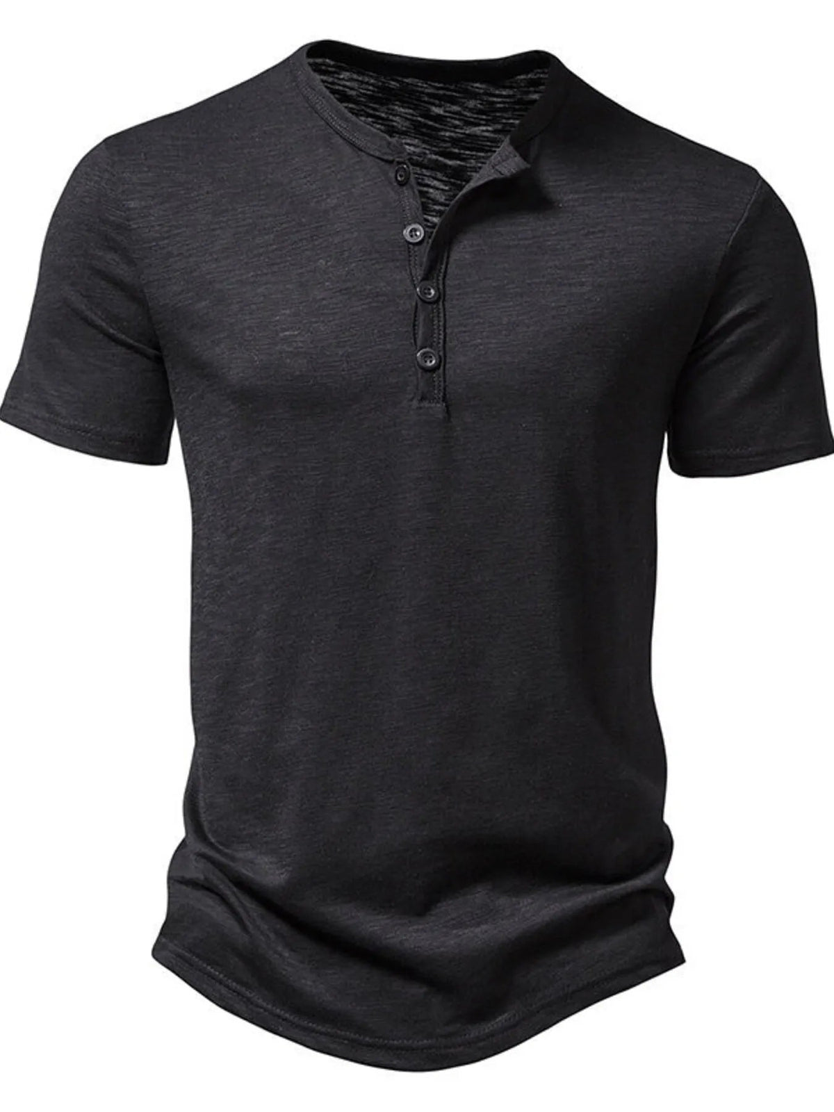 Men's Button Detail Short Sleeve Top - Flip Flop Dynasty
