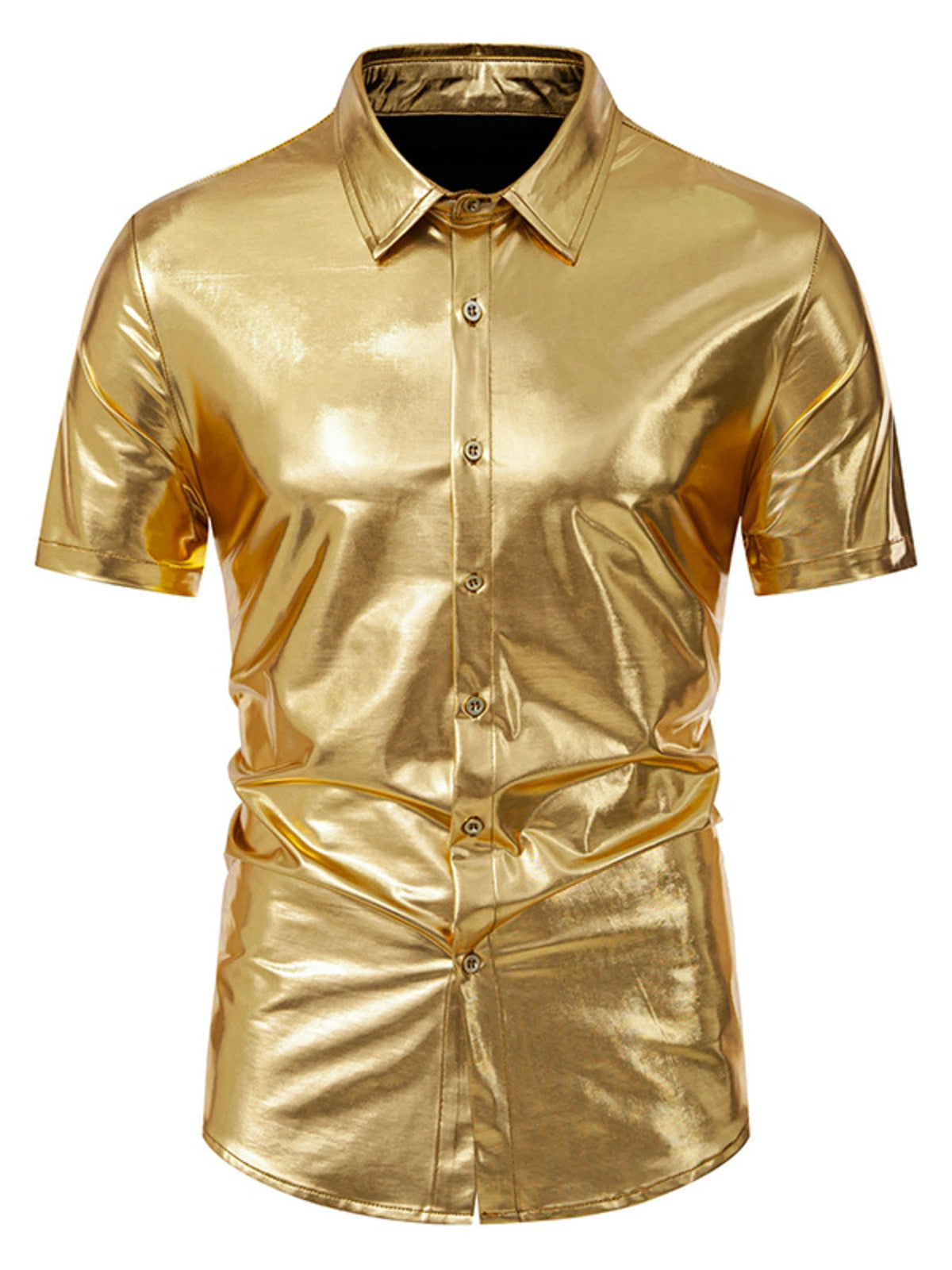 Men's Button Up Short Sleeve Shirt - Flip Flop Dynasty