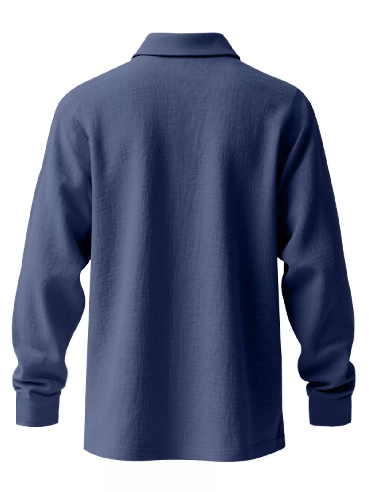 Men's Full Size Classic Long Sleeve Polo Plus Size - Flip Flop Dynasty