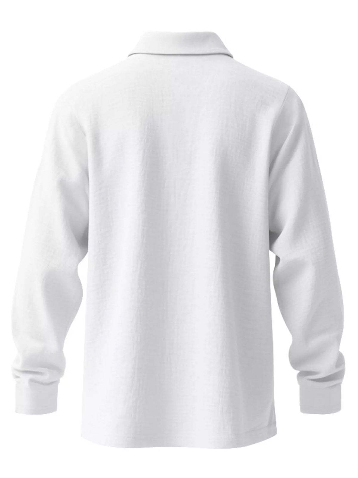Men's Full Size Classic Long Sleeve Polo Plus Size - Flip Flop Dynasty