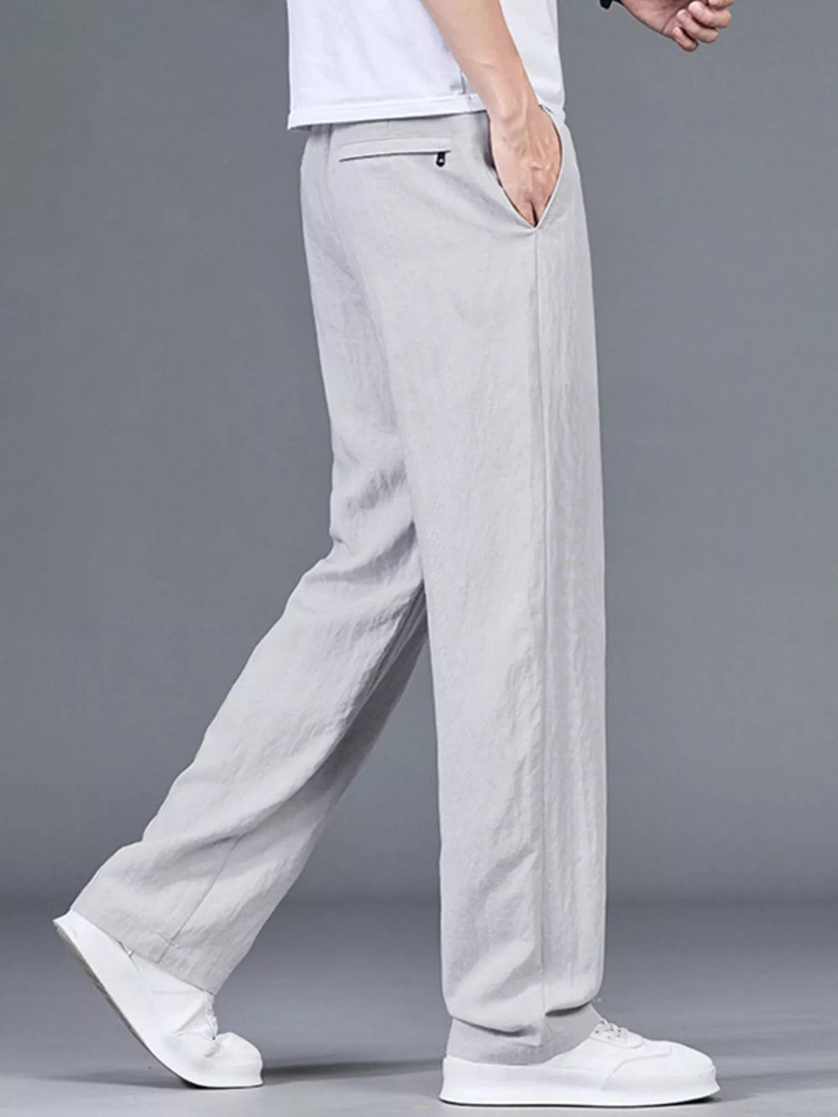 Men's Plus Size Lightweight Casual Pants - Flip Flop Dynasty