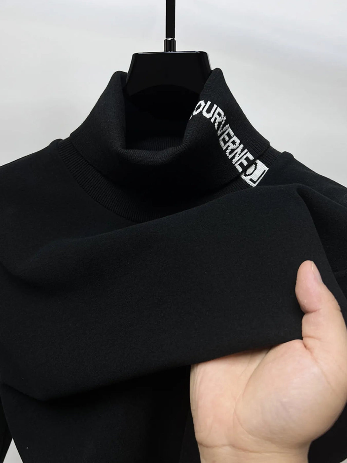 Men's Plus Size Turtleneck Long Sleeve Top - Flip Flop Dynasty