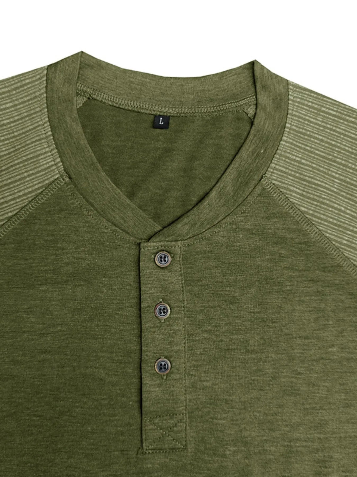 Men's Short Sleeve Henley Button Top - Flip Flop Dynasty