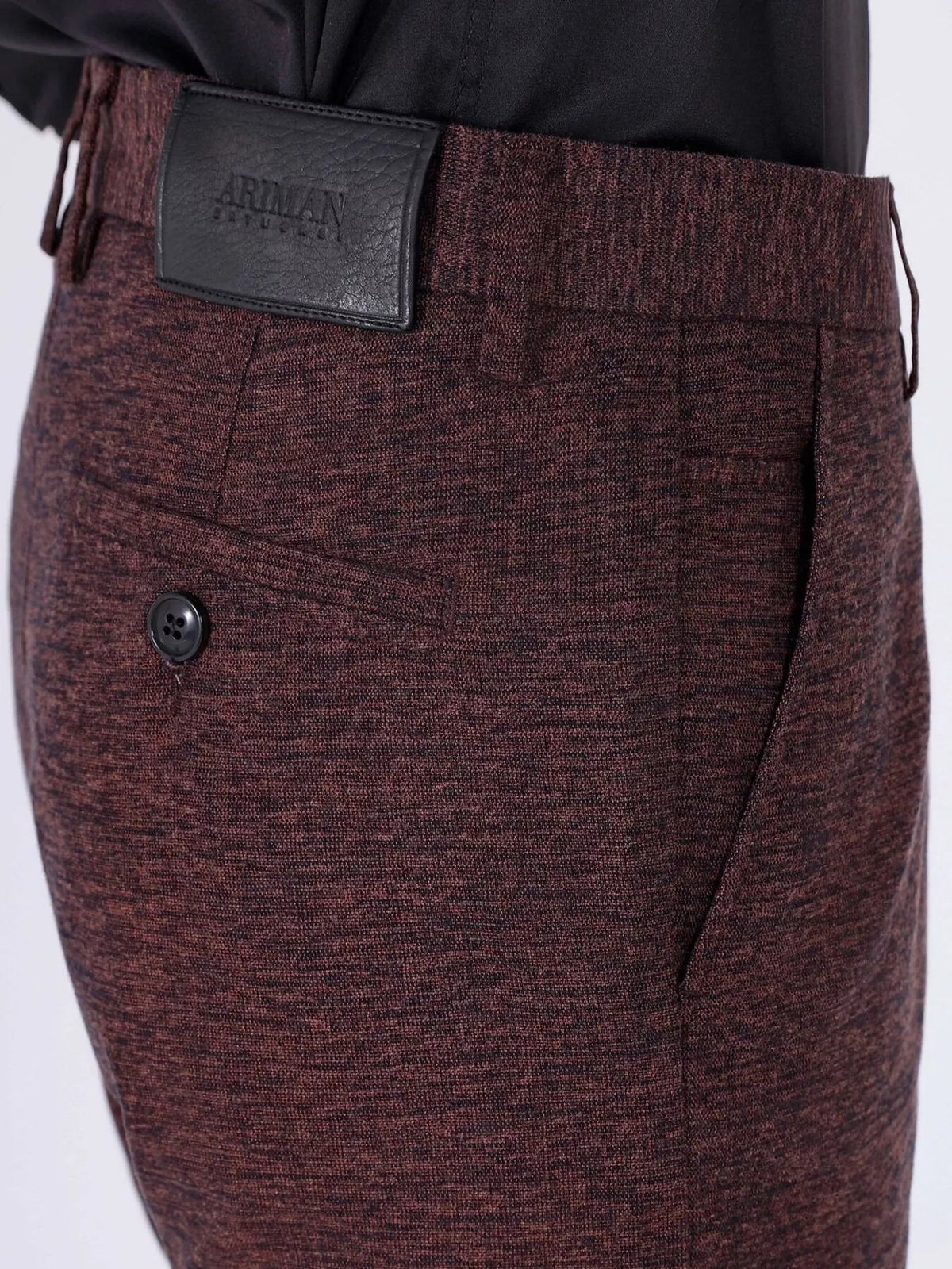 Men's Textured Slim-Fit Pants - Flip Flop Dynasty