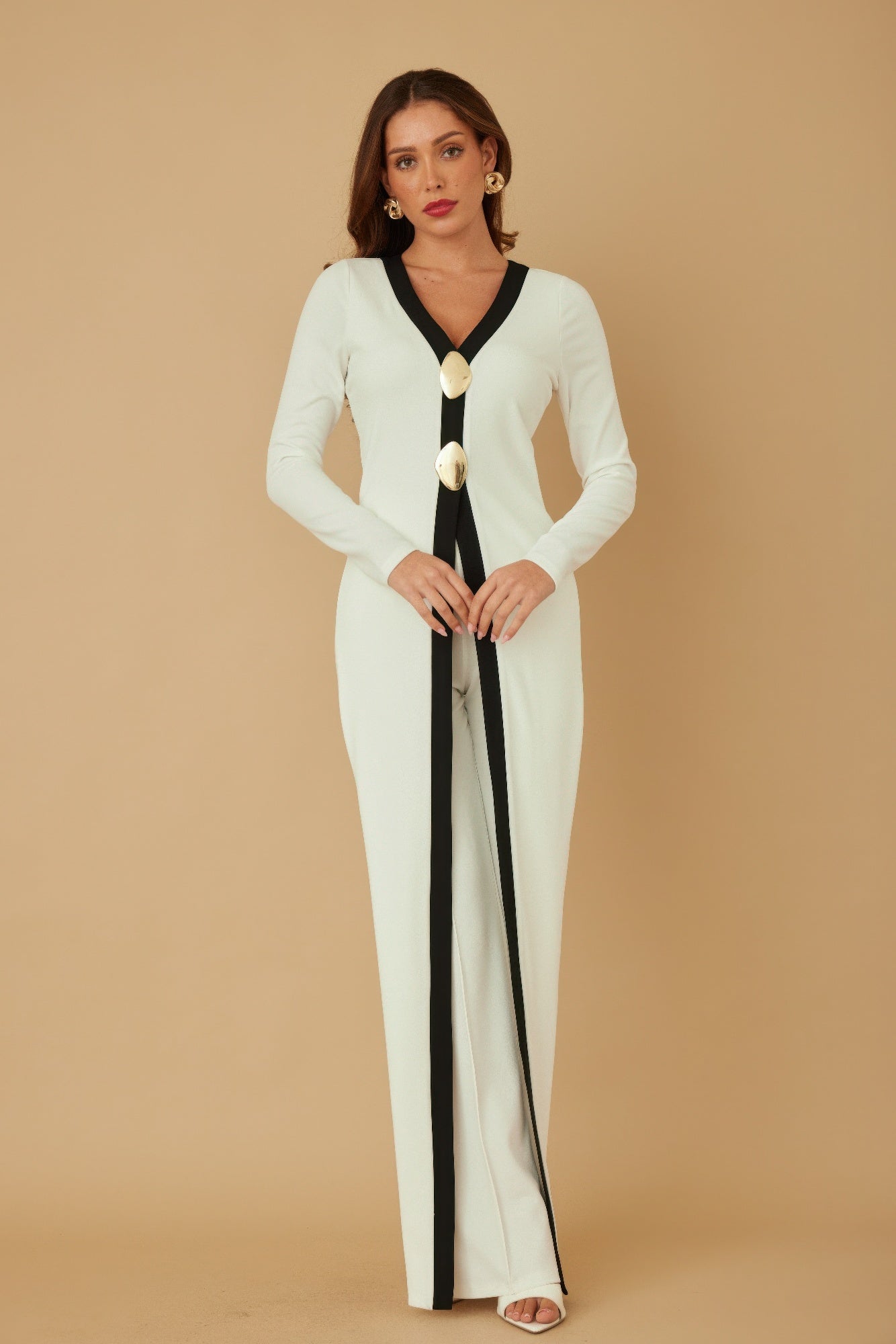 Mirror Stone Long Layer Jumpsuit - Flip Flop Dynasty