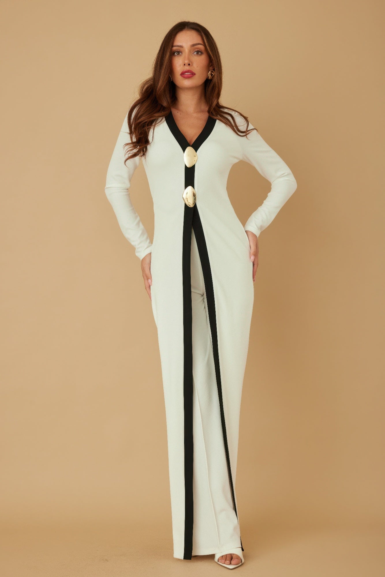 Mirror Stone Long Layer Jumpsuit - Flip Flop Dynasty