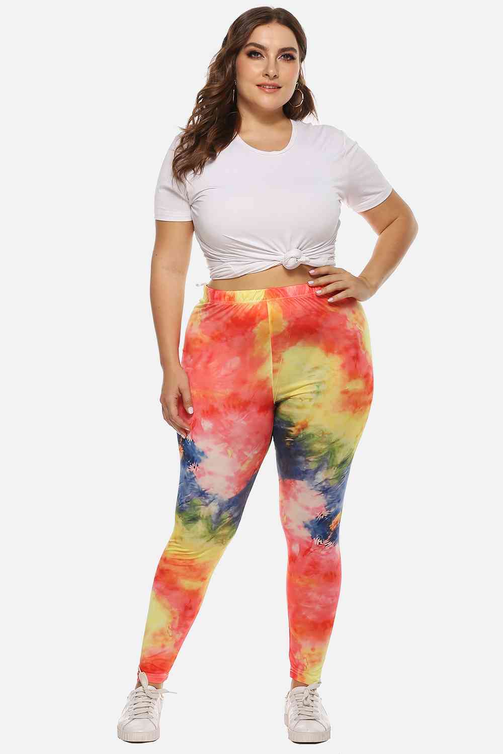 Plus Size Tie Dye Legging - Flip Flop Dynasty