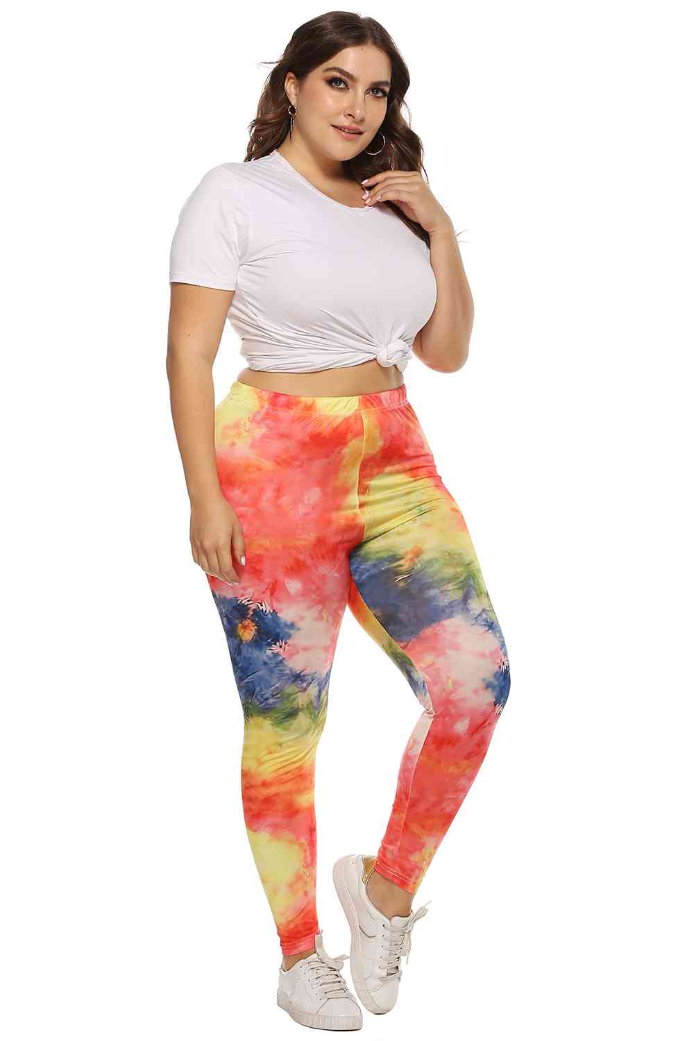 Plus Size Tie Dye Legging - Flip Flop Dynasty