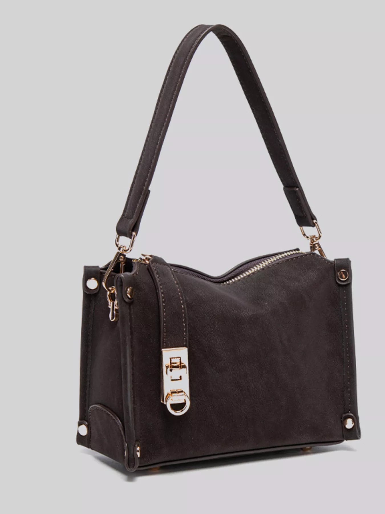 PU Leather Crossbody Bag with Adjustable Strap - Flip Flop Dynasty