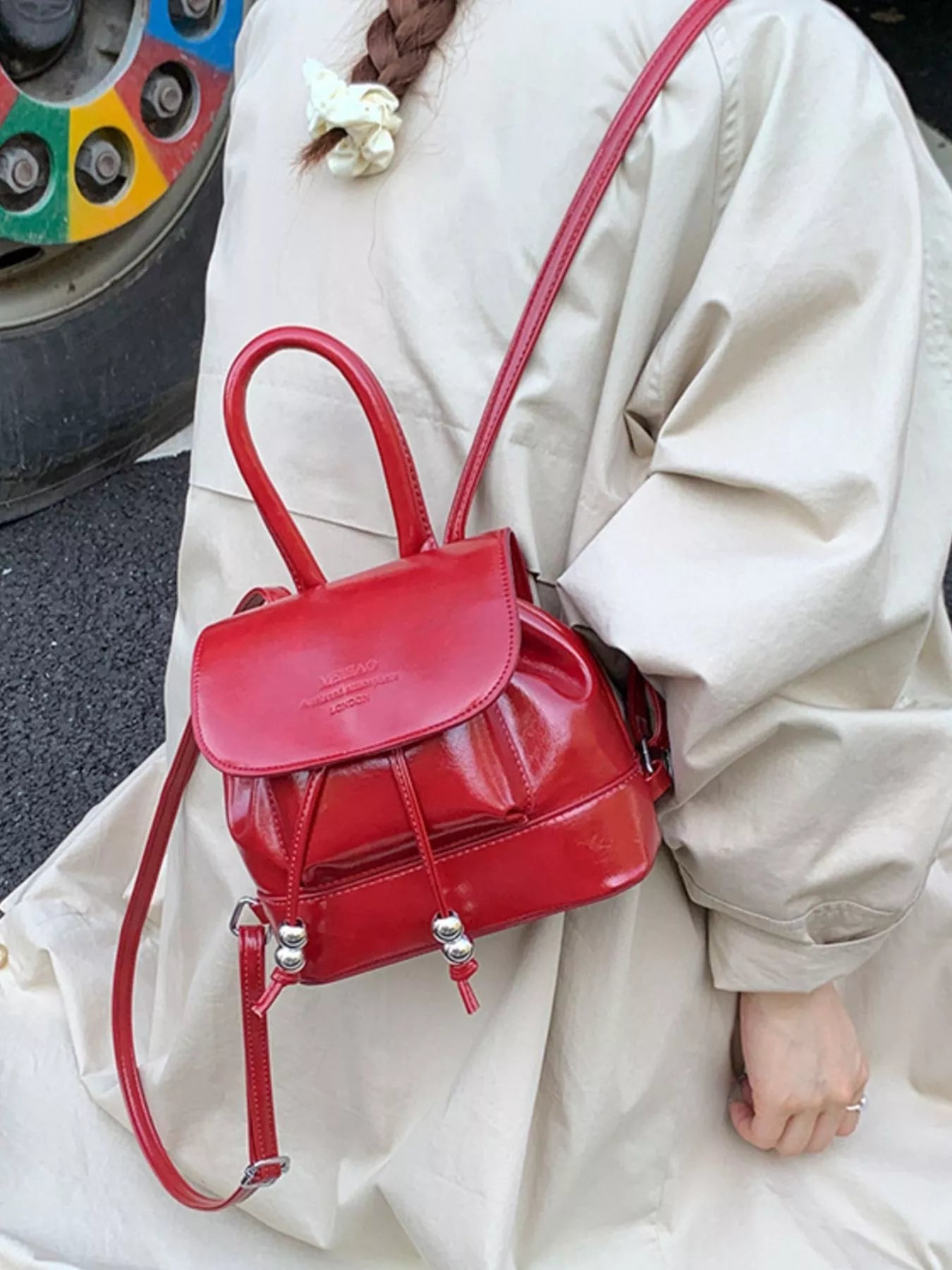 PU Leather Mini Backpack Bag - Flip Flop Dynasty