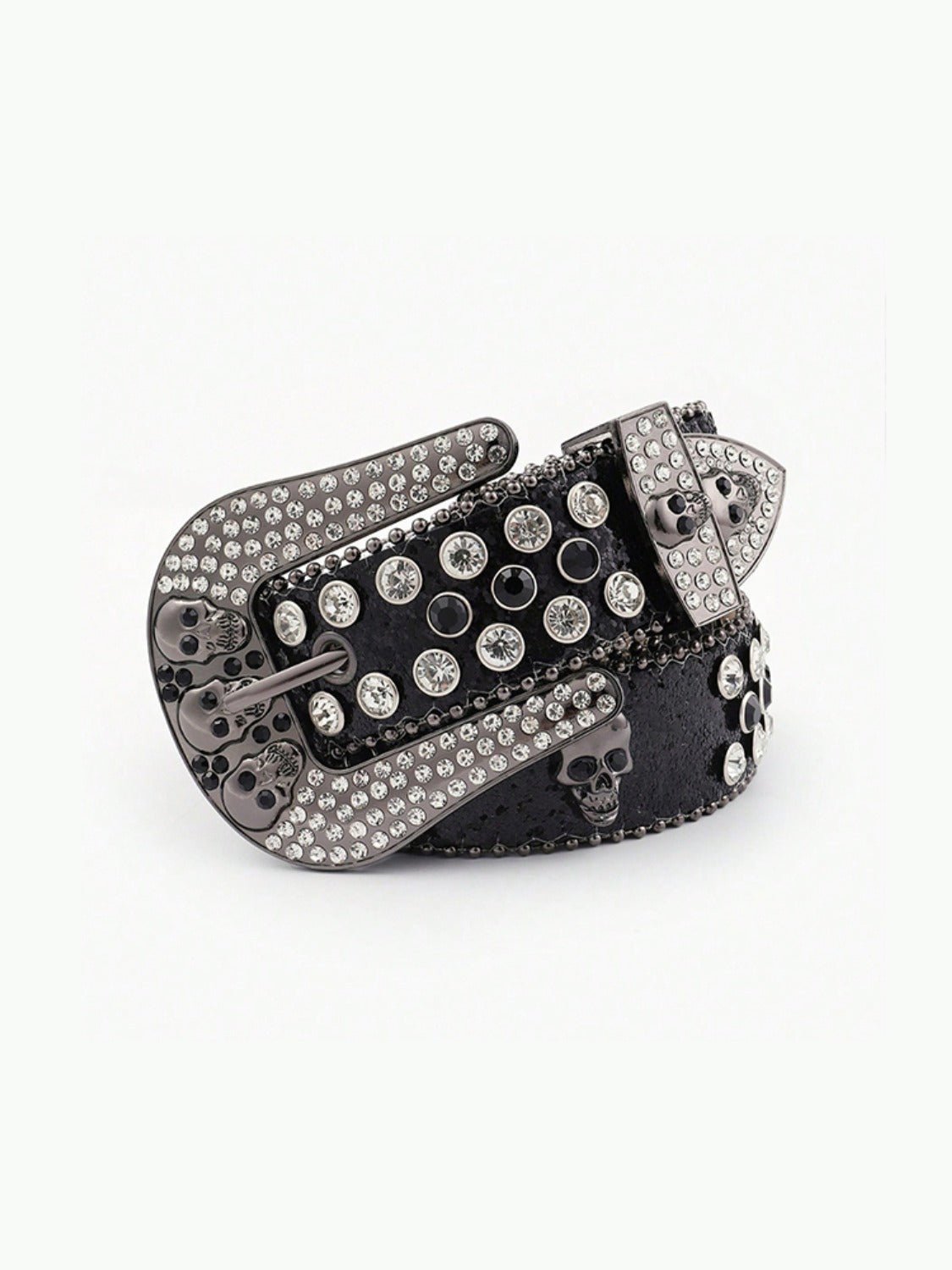 PU Leather Skull Belt - Flip Flop Dynasty