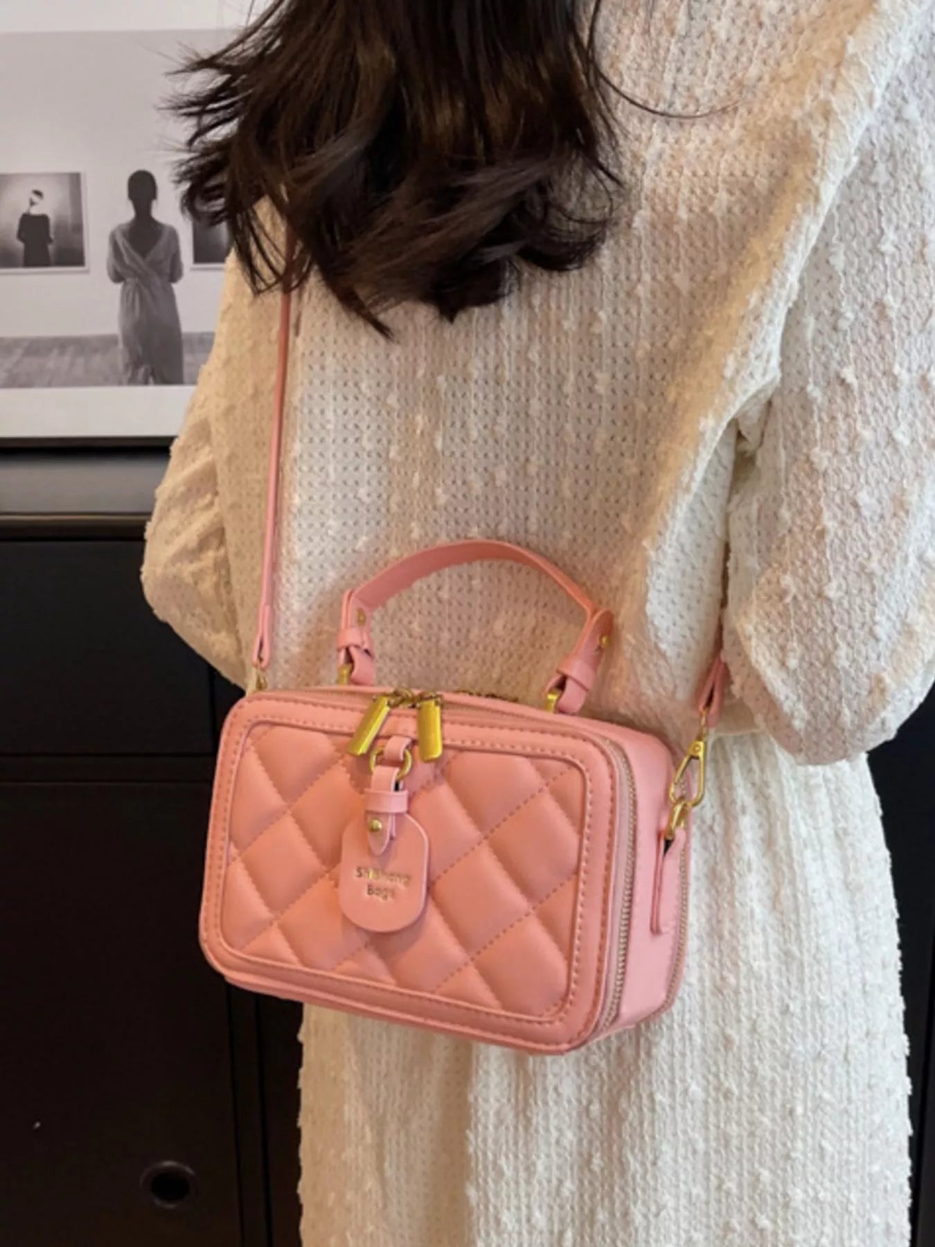 Quilted Boxy Crossbody Bag - Flip Flop Dynasty