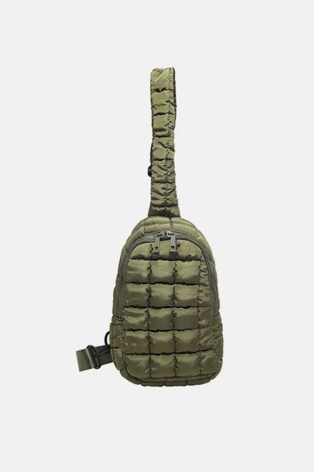 Quilted Nylon Crossbody Bag - Flip Flop Dynasty