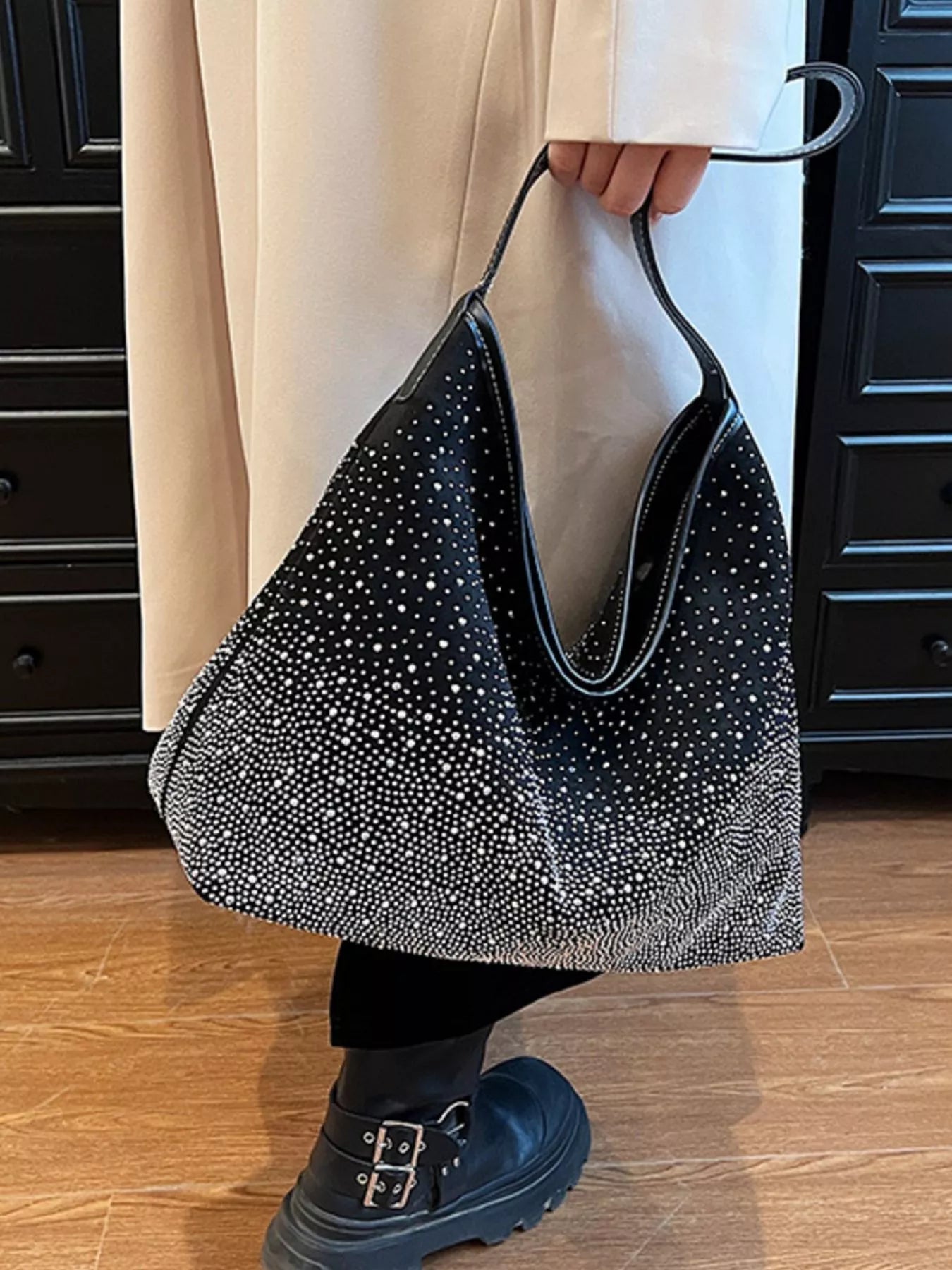 Rhinestone Tote Bag - Flip Flop Dynasty