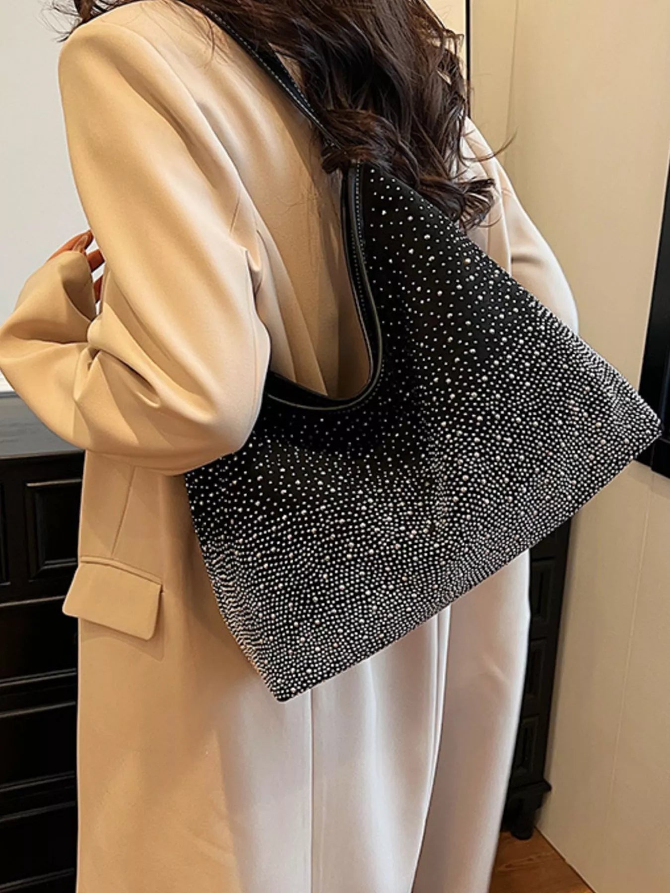 Rhinestone Tote Bag - Flip Flop Dynasty