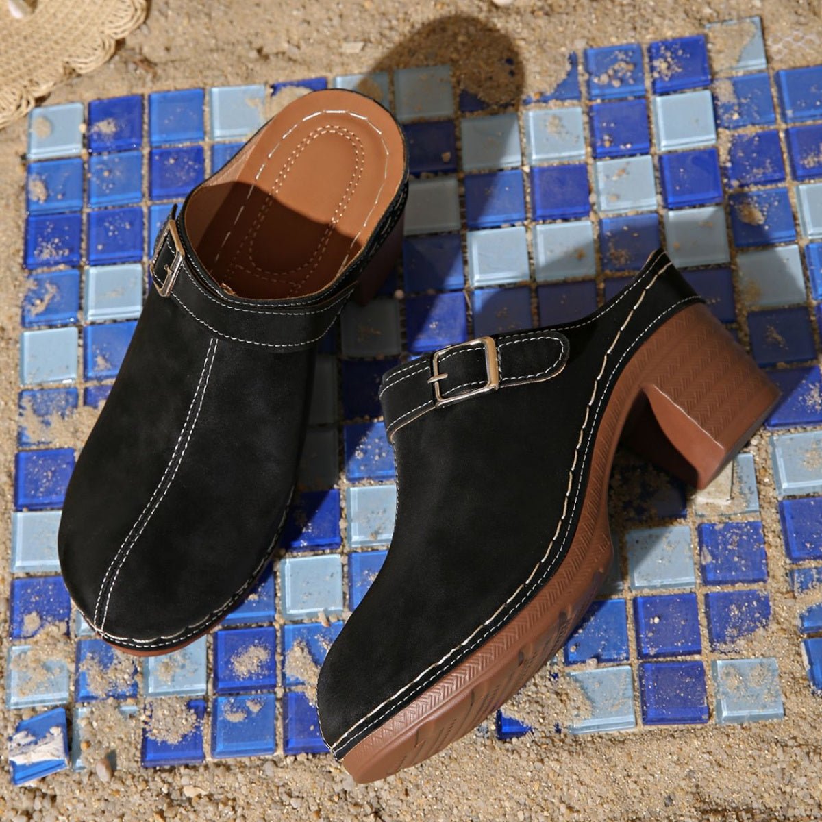 Round Toe Platform Slip - Ons - Flip Flop Dynasty