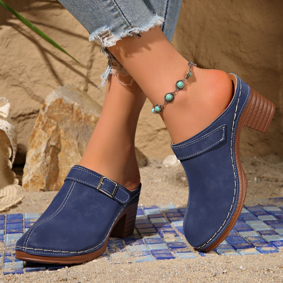 Round Toe Platform Slip - Ons - Flip Flop Dynasty