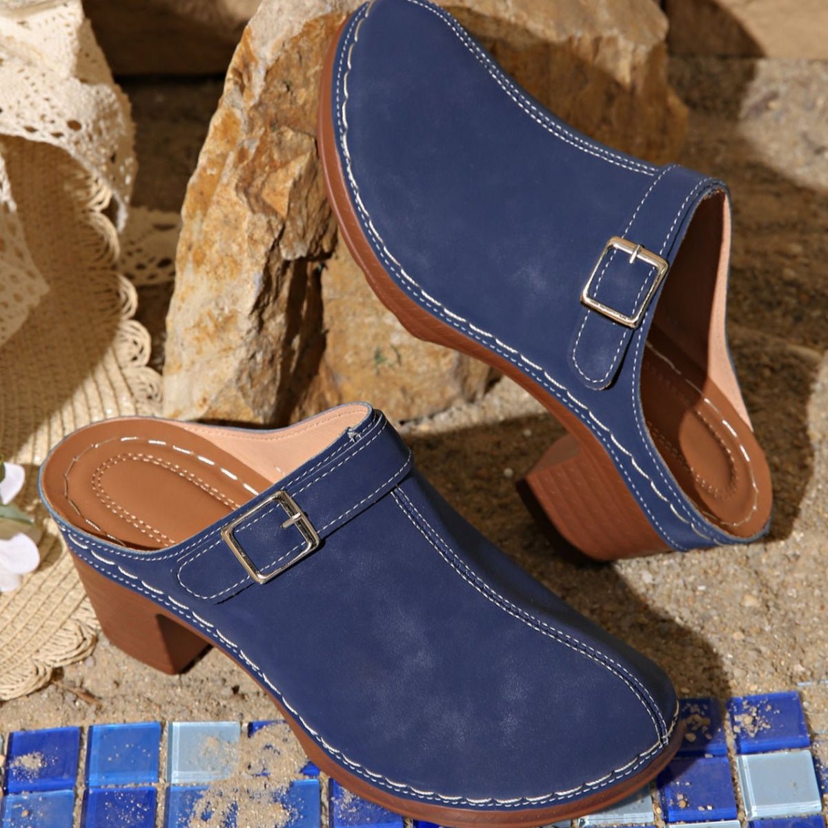 Round Toe Platform Slip - Ons - Flip Flop Dynasty