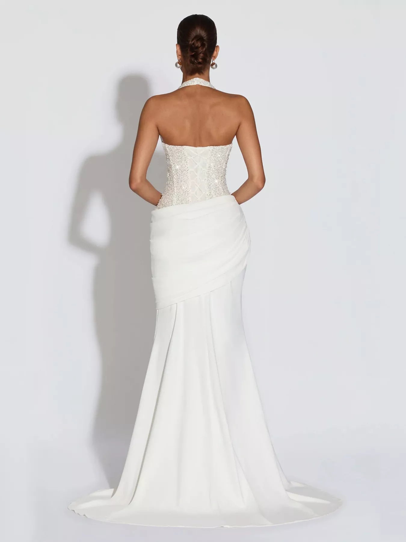 Sequin Halter Neck Maxi Dress - Flip Flop Dynasty