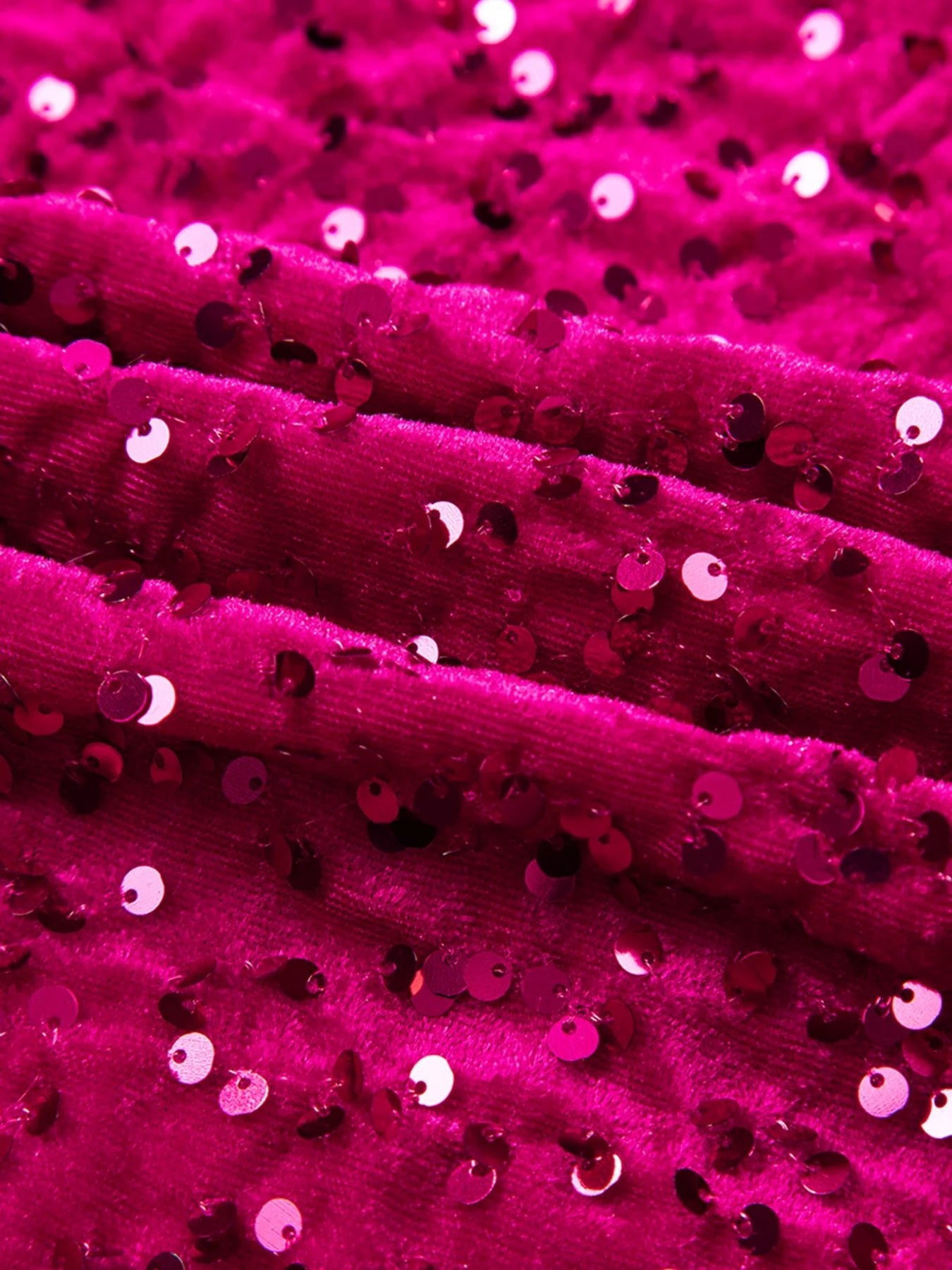 Sequin One - Shoulder Dress with High Slit - Flip Flop Dynasty