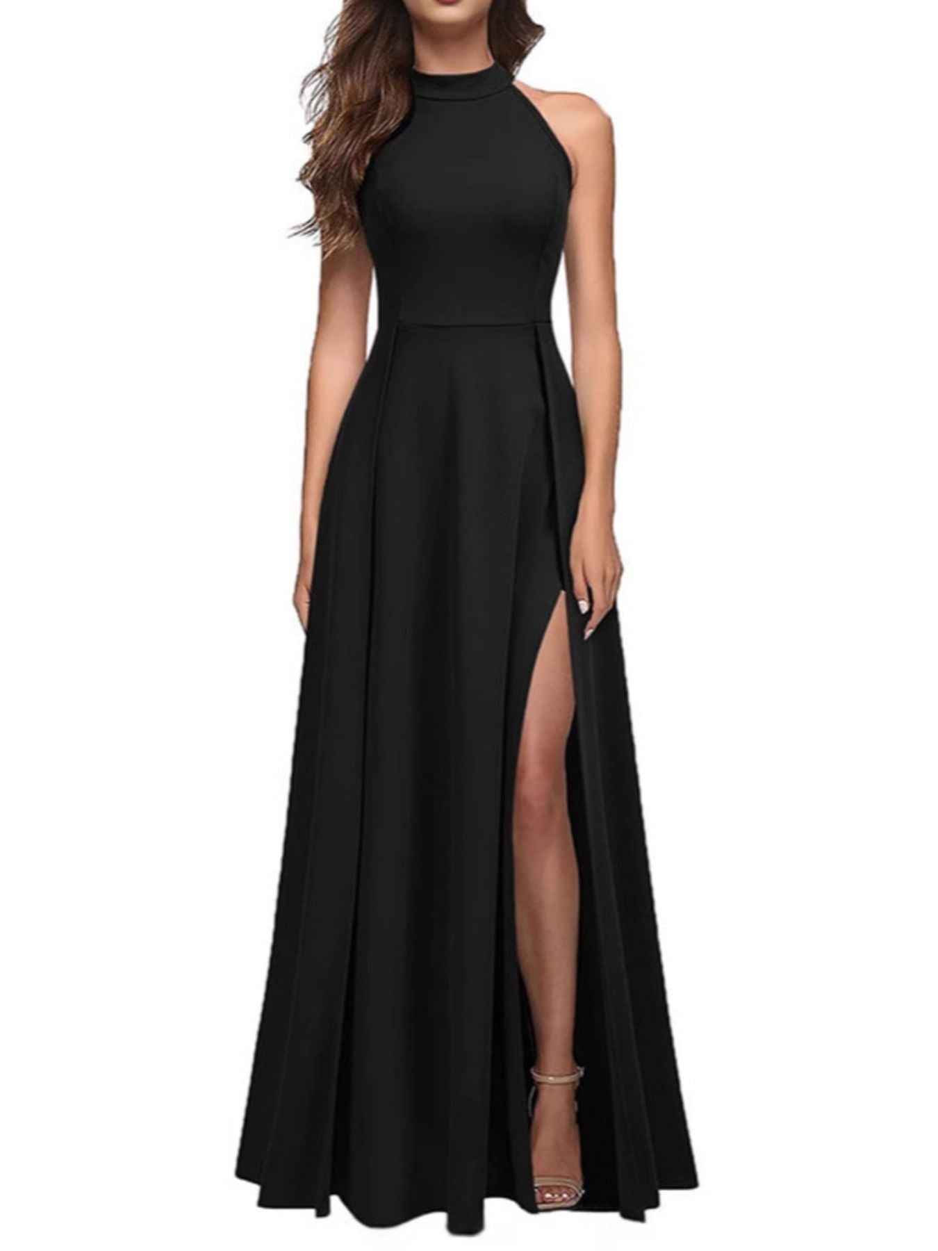 Sleeveless Slit Maxi Dress - Flip Flop Dynasty