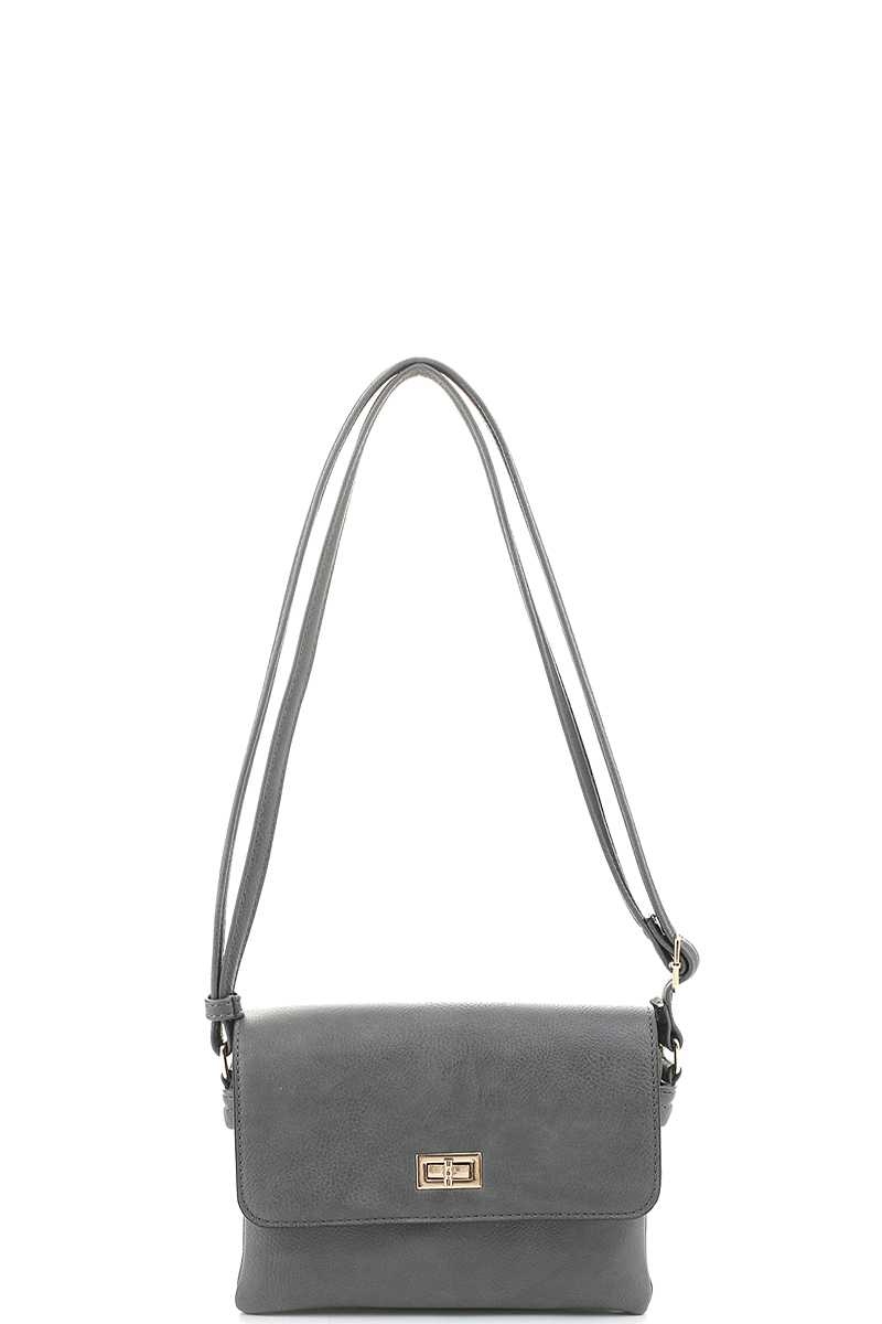 Smooth Colored Crossbody Bag - Flip Flop Dynasty