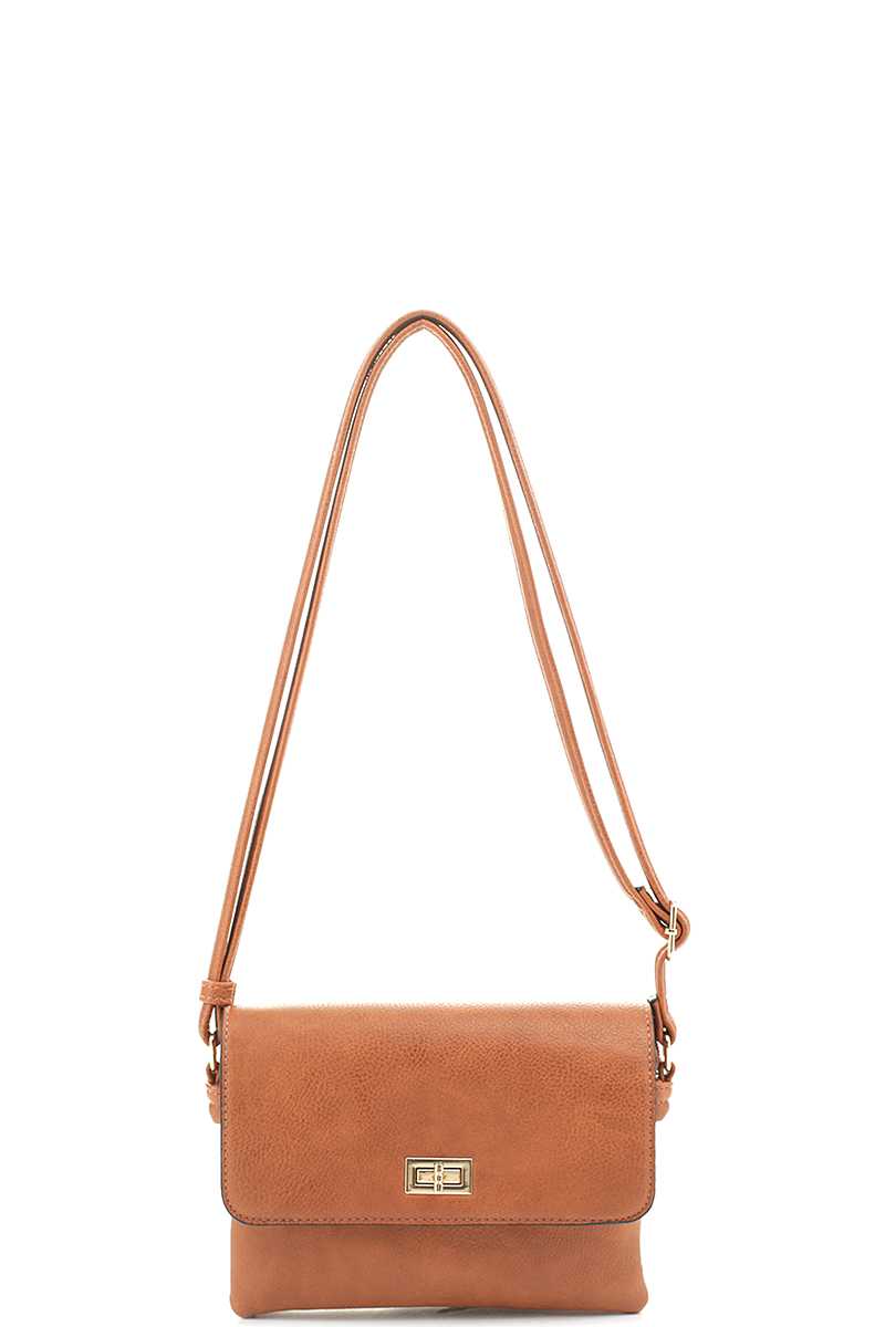 Smooth Colored Crossbody Bag - Flip Flop Dynasty