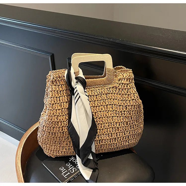 Straw Woven Handbag - Flip Flop Dynasty