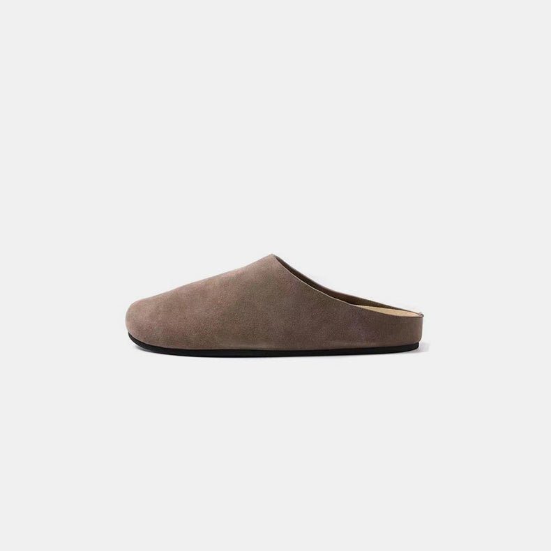 Suede Round Toe Slip - Ons - Flip Flop Dynasty