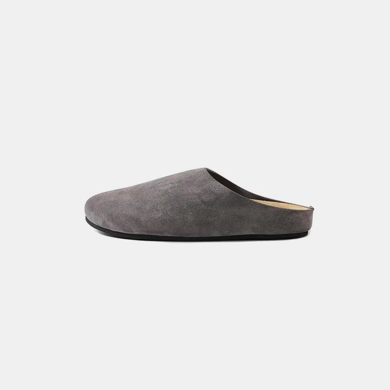 Suede Round Toe Slip - Ons - Flip Flop Dynasty