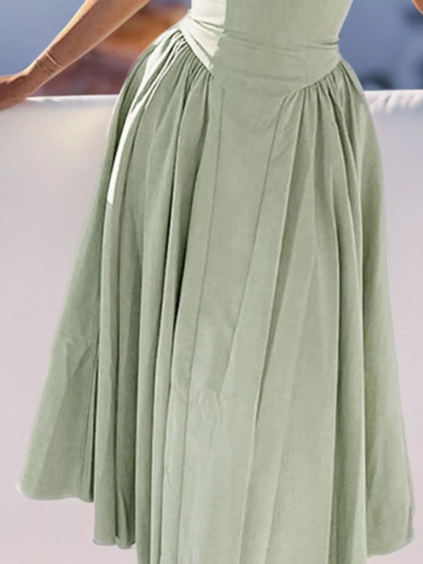 Sweetheart Neck Spaghetti Strap Midi Dress - Flip Flop Dynasty