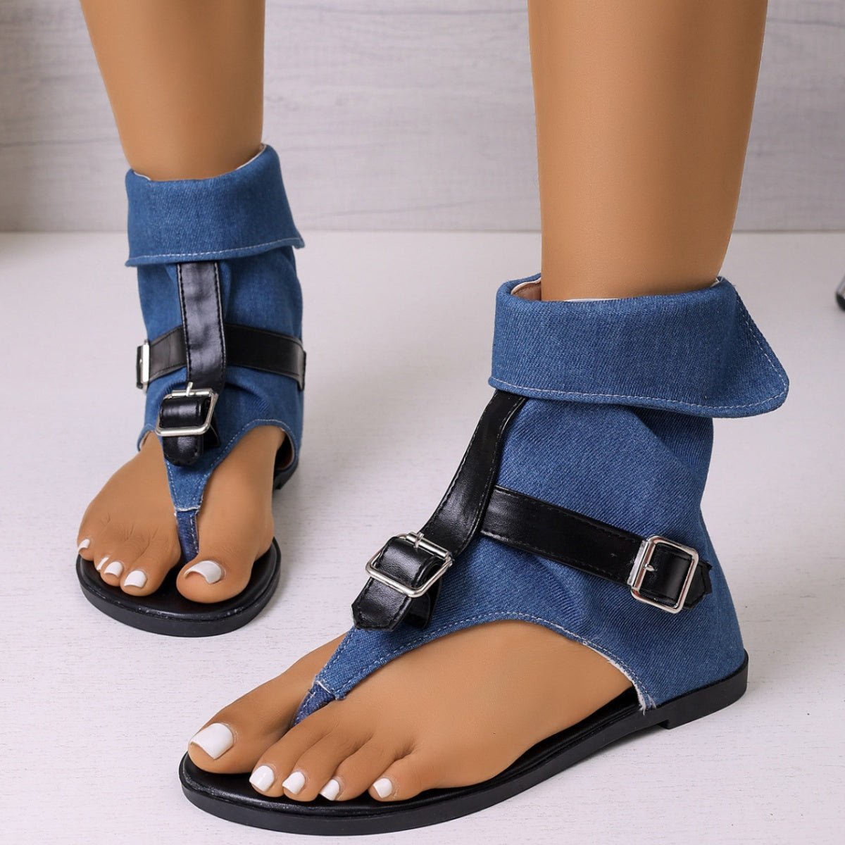 Toe Post Buckle Sandals - Flip Flop Dynasty