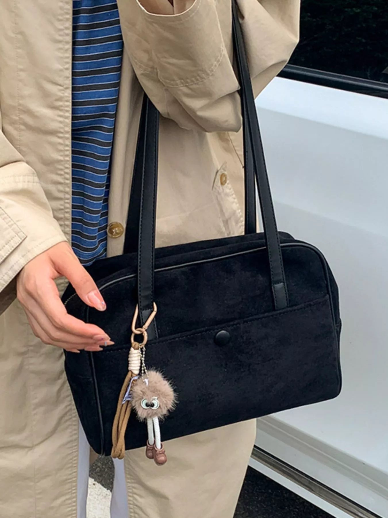 Vintage Handbag with Charm - Flip Flop Dynasty
