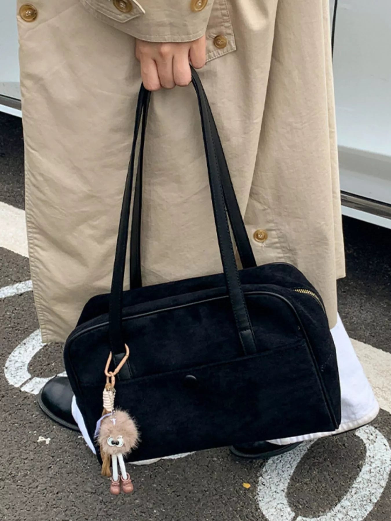 Vintage Handbag with Charm - Flip Flop Dynasty