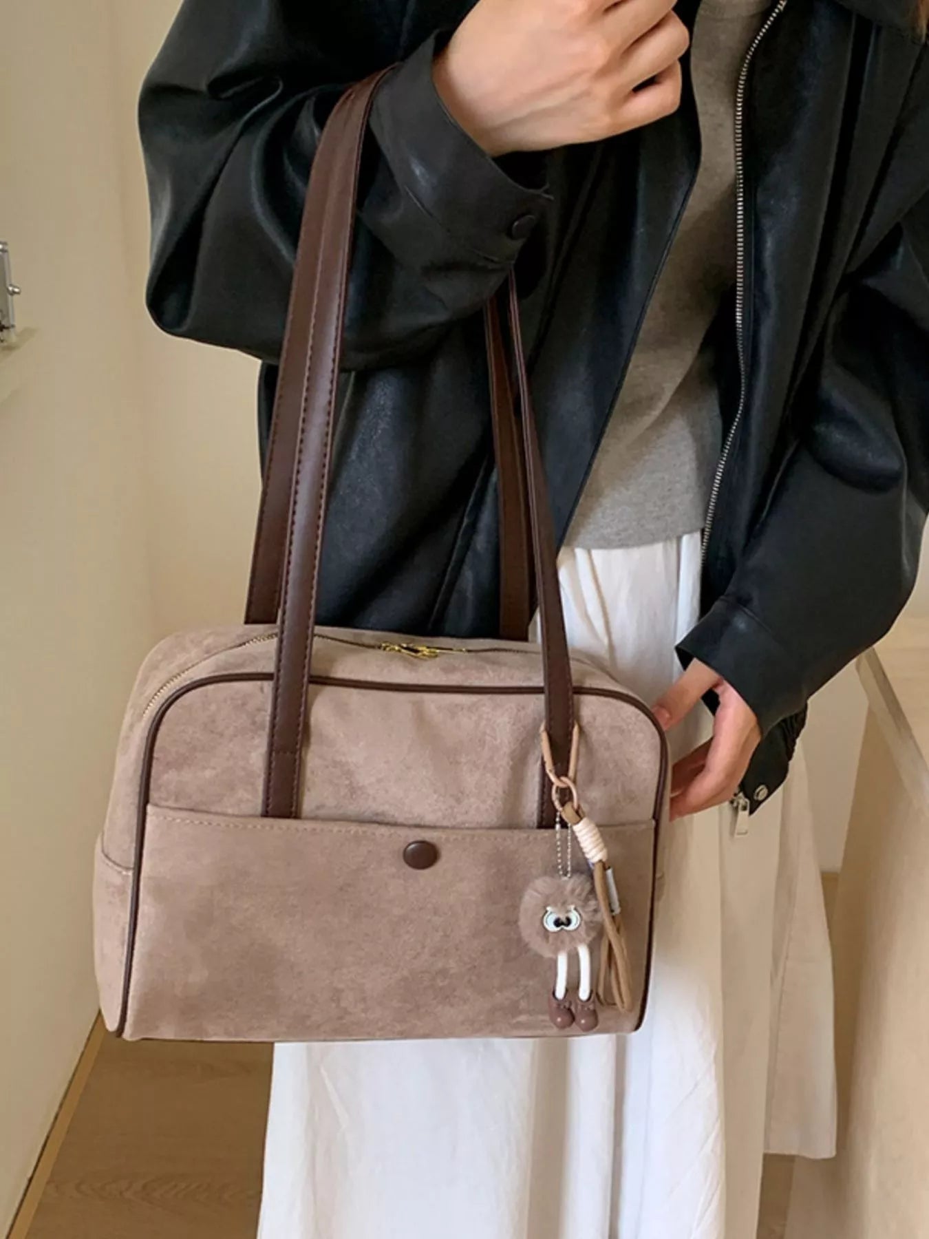 Vintage Handbag with Charm - Flip Flop Dynasty