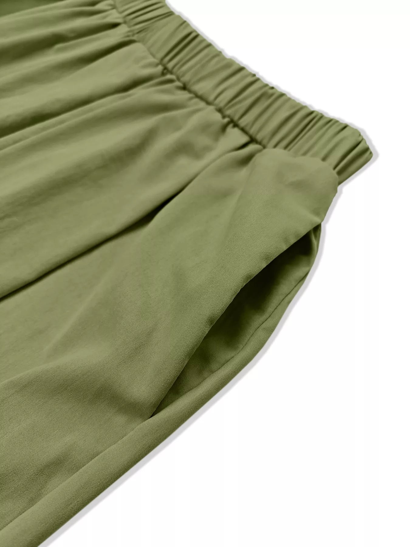 Wide Leg Pleated Detail Pants - Flip Flop Dynasty